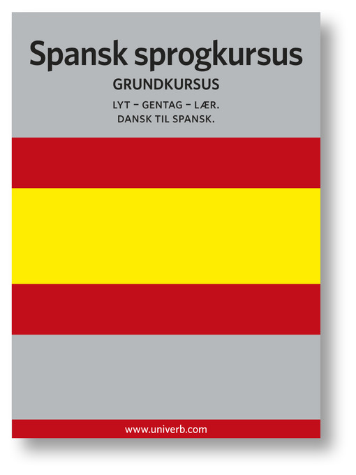 Title details for Spansk sprogkursus by Ann-Charlotte Wennerholm - Wait list